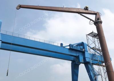 China Sockel reparierte steifen Boom Marine Crane 1.3T 9M Large Type zu verkaufen