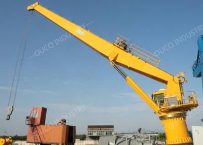 China 360 Grad-Herumdrehenschiffs-Plattform Crane Pedestal Straight Boom zu verkaufen