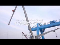 1T30M Knuckle Boom Marine Crane