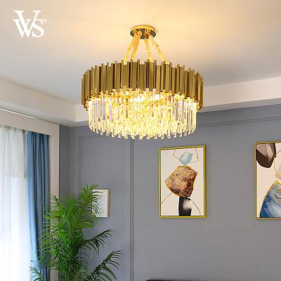 China Factory Direct Sales Designer Room Decoration Pendant Lights Surround Modern Home Ceiling K9 Luxury Crystal Led Chandeliers for sale