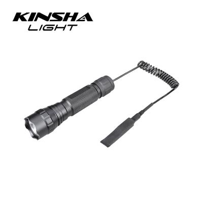 China 1000 Lumen Super Bright Tactical Flashlight SF-501 Tactical Flashlight Rechargeable Waterproof Night Hunting Torch Light for sale