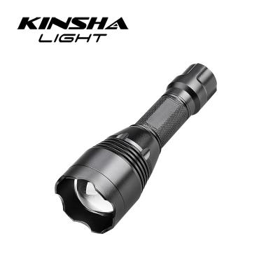 China Amazon Hot Selling Zoomable Torch Long Range 400m Coon Hunting Torch Hunting Flashlights for sale