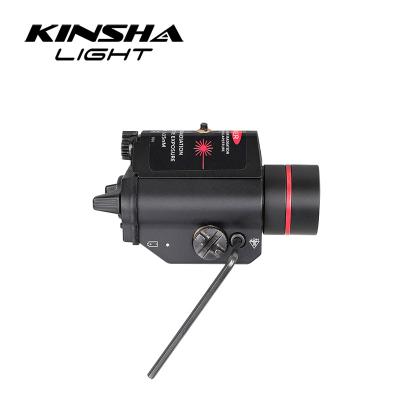 China Tactical Flashlight 10W Ultra Light Brightness Red Laser LED Combo Flashlight 10W Red Laser Sight For Hunting for sale