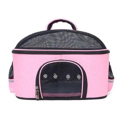 China Factory Supply Breathable Small Pet Carrier Cage Bag For Dogs And Cats Outdoor Moving for sale