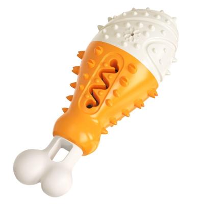 China A TPR Turkey Viable Leg Teeth Cleaning Molar Toy, Cooling Toy, Water Toy for Aggressive Chewers for sale