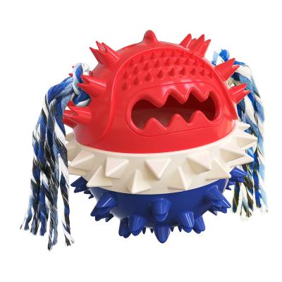 China Sustainable Dogs Squeaky and Teeth Cleaning Molar Ball Toy, WaterToy and Leaking Food Toy for sale