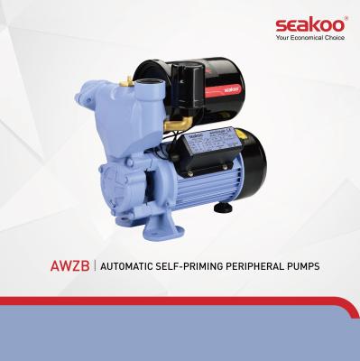 China Food and beverage industry high performance 100/5 copper winding AWZB automatic self-priming peripheral water pump for sale