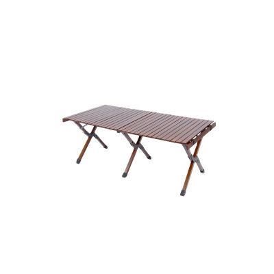 China Traditional Outdoor Camping Portable Light Luxury Folding Picnic Beech Wood Table for sale