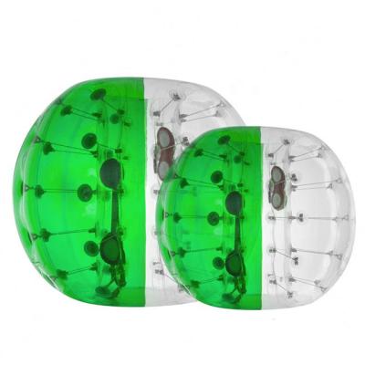 China Diameter 1m Small Inflatable Inflatable Body Toy Bubble Bumper Ball For Kids for sale