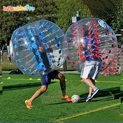 China Inflatable Toy Inflatable Body Bumpers Bubble Ball For Soccer Game for sale