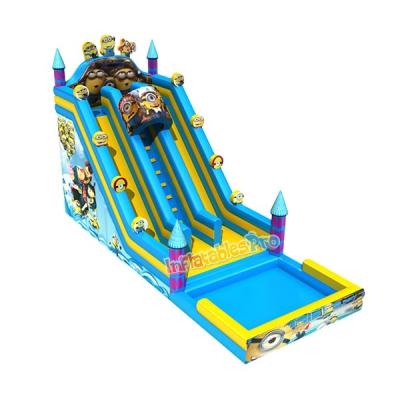 China Commercial Grade Outdoor Inflatable Kids Water Slide Water Entertainment Inflatable Water Slide for sale