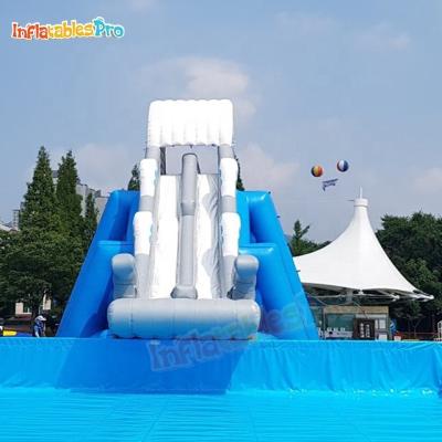 China Entertainment N Shape Extra Large Outdoor Water Slides For Sale for sale