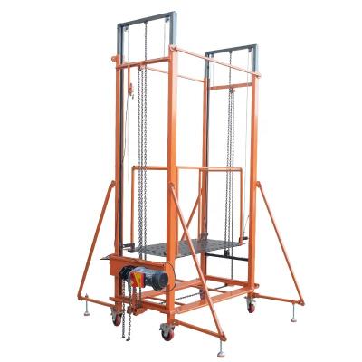 China Modern Electric Scaffolding Platform Lift Remote Control Mobile Climbing Aerial Work Platform for sale