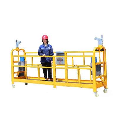 China Industrial Factory Wholesale ZLP630 Spray Paint Suspended Lifting Platform For Mast Climbing Construction With Safety for sale