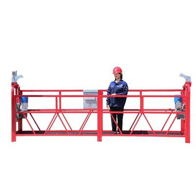 China Industrial High Quality Steel Wire Rope Crane Facade Window Cleaning Scaffolding Suspension Platform for sale