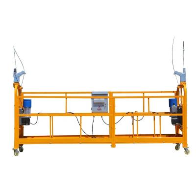 China Zlp630 Facade Building Glass Cleaning Industrial High Quality Elevator Suspended Work Platform for sale