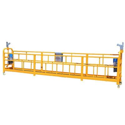 China Industrial ZLP630 ZLP800 Window Cleaning Working Electric Suspended Platform Scaffolding For Construction Cradle Lift Gondola for sale