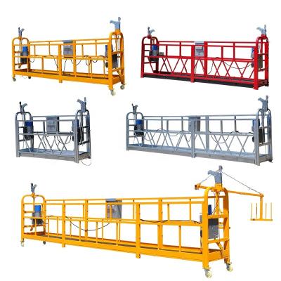 China ZLP800 Motor Power 2*1.5KW Industrial Construction Cleaning Equipment Suspended Platform Cradle Lifting Gondola for sale