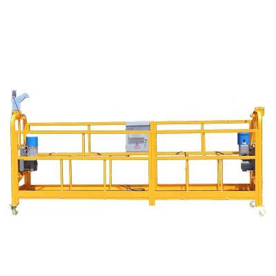 China Industrial zlp630 building cleaning platform gondola mast rise suspended electric lifting cradle for sale