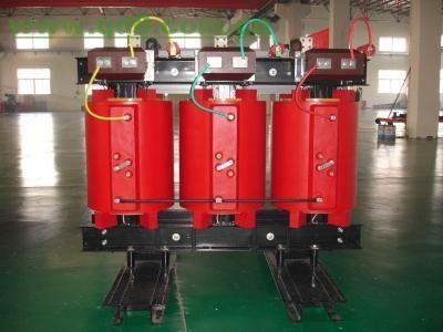 China High Hardness Outdoor Dry Type Transformer / Oil Cooled Transformer Vs Dry Type for sale