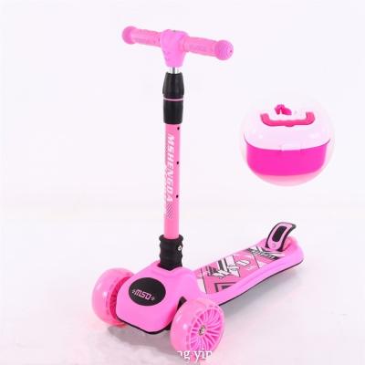 China Ride on toy/recreation/can be folded scooter 3 wheels/NEW 3 wheel children kids high quality folding scooters wholesale for sale