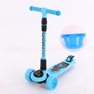 China Ride on toy/recreation/can be folded scooter cheap and good quality children's scooter PU wheel/new children's three wheel scooter for sale