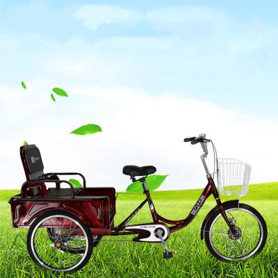 China Go To School / Vehicle Factory Custom Tricycle For Adults With Two Seats for sale