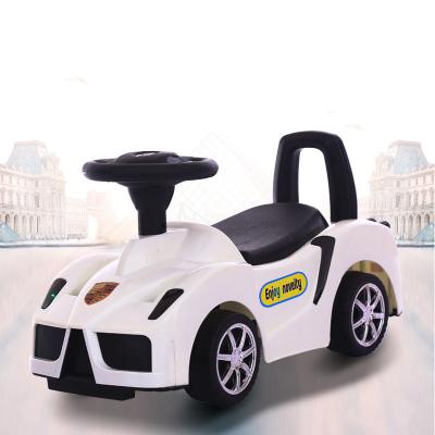 China MP3/USB/TF Music Player New Style Cheap 4 Wheel Toy Cars For Baby Swing Car For Kids for sale