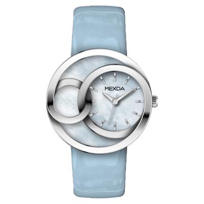 China Water Resistant Factory Direct Sale Fashion Lady Watch Leather Logo for sale