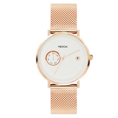 China Mexda Brand High Quality Ladies Dial Mesh Band 3atm Water Resistantwatches Women Wrist Luxury Water Resistant Small for sale