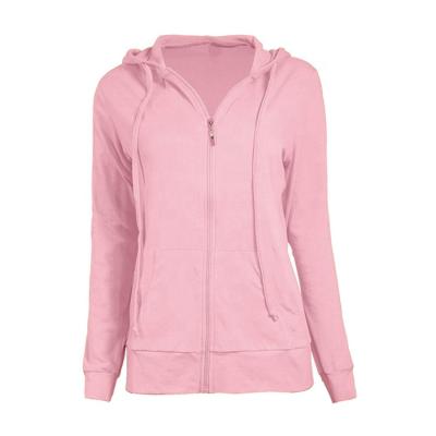 China Organic Color Cotton Anti-Wrinkle Tank Top Women's Warm Knitted Casual Hoodie Jackets Hoodie for gir for sale