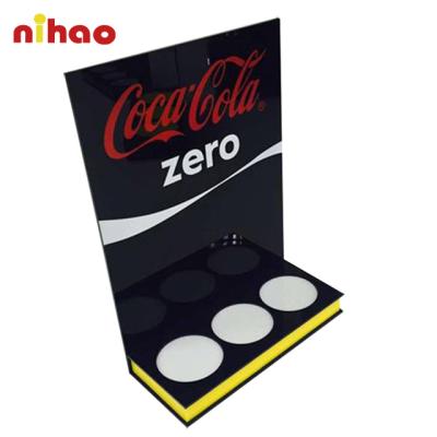 China NIHAO eco-friendly customized eco-friendly wholesale acrylic illumintion LED liquor bottle display for bar promotion for sale