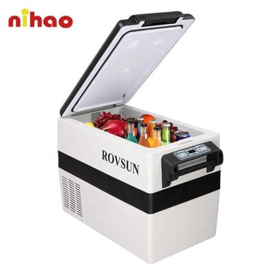 China NIHAO Eco-friendly Customized Portable Small Mini Bar Car Fridge For Indoor Outdoor Bar Promotion for sale