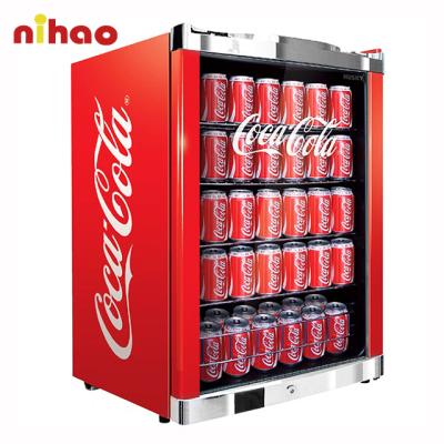 China NIHAO AIR CONDITIONER Customized Portable Small Car Mini Bar Fridge For Indoor Outdoor Promotion for sale