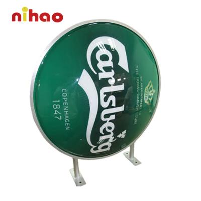 China Customized CE NIHAO LED Light Box Neon Sign For Indoor Outdoor Promotion 50*50cm for sale