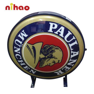 China NIHAO customized vacuum training led advertising outdoor light box for bar promotion 50*50cm for sale