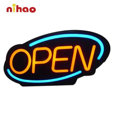 China Indoor Outdoor Decoration NIHAO Customized Neon LED Light Box Sign For Indoor Outdoor Decoration for sale