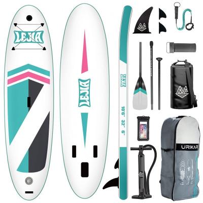 China Manufacturer Unisex Customized Professional Surfboard SUP With Accessories Inflatable Paddle Board for sale