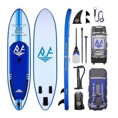 China Custom inflatable surf board surfing 11ft isup wave paddle board inflatable stand up paddle board for sale