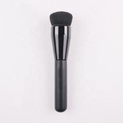 China Bronzer Brush M182 Kabuki Handle Long Round Mineral Base Sweep Bronzer Brush Pad Makeup Brush for sale