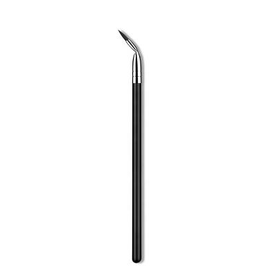 China Classic Fine Arched Bent Eye Liner Brush Precise Precision Eyeliner Brush Eyeliner Brush Pro for sale