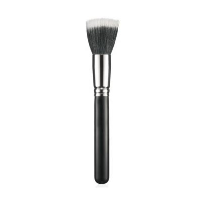 China Dual Fiber Brush M187 Dual Fiber Face Brush Universal Light Face Powder Foundation Cream Contour Brush for sale