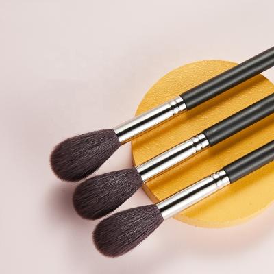 China Long Flame Brush Tapered Best Blush Brush Tapered Long Flame Brush Quality Goat Hair Blending Brush Face Makeup Brush Highlighter Brush Free for sale