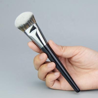 China Flat Slant Brush Flat Slant Base Sweep Liquid Facial Mask Makeup Brush Private Label for sale