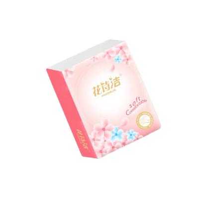 China Custom Mini Pocket Tissue Bag Rose Fancy Tissue Paper Embossing Sakura Package Tissue Soft Wood Pulp Pocket for sale