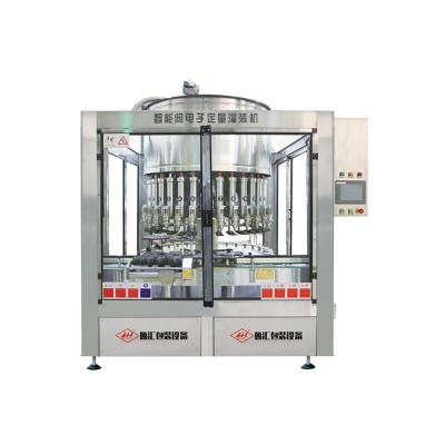 China Food Factory Supply 450kg Weight 220v/380v Voltage 24 Heads Wine Filling Machine for sale