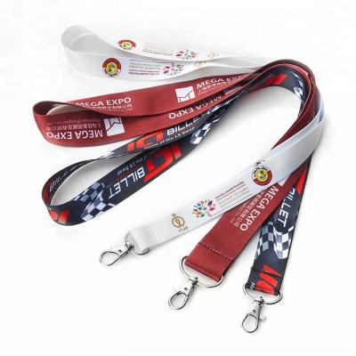 China Wholesale Durable Nylon Lanyard With Logo Custom Phone Neck From Manufacturer Customized Promotional Lanyard Costom Cheap Printed Polyester for sale