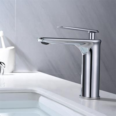 China High Quality Metered China Ware Basin Faucet Hotel Basin Faucet Building Materials City Sanitary Faucets for sale