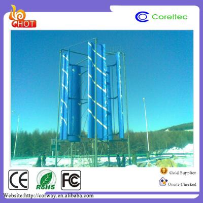 China New Energy CT-XFHD-1000K On-Grid 5 Blades Axis 1mw Vertical Wind Turbine for sale