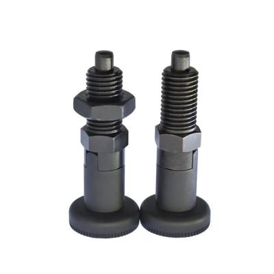 China GALVANIZED GN617.1 Carbon Steel Self Locking Spring Loaded Indexing Plungers Pin Index Plunger for sale